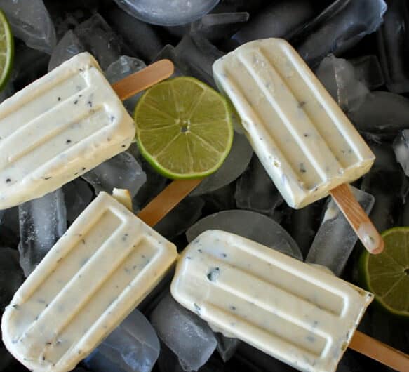 Coconut Mojito Popsicles