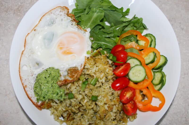 Pesto Fried Rice