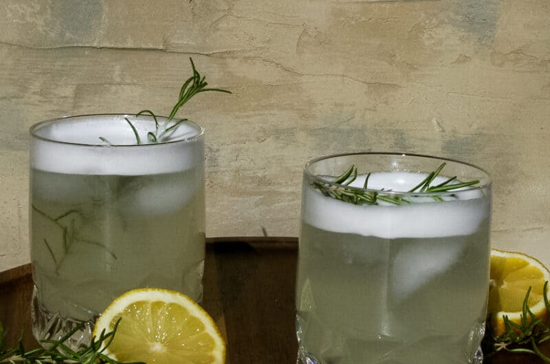 Rosemary Gin Fizz