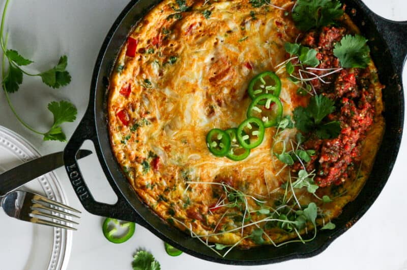 Huevos Rancheros Frittata