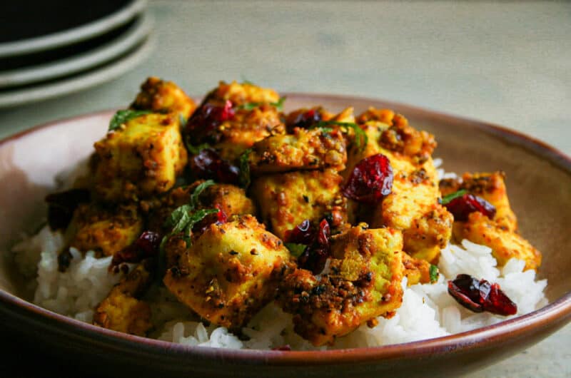 Turmeric and Pepper Spiced Tofu