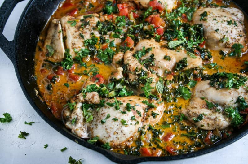 30 Minute Za'atar Pan Roasted Chicken