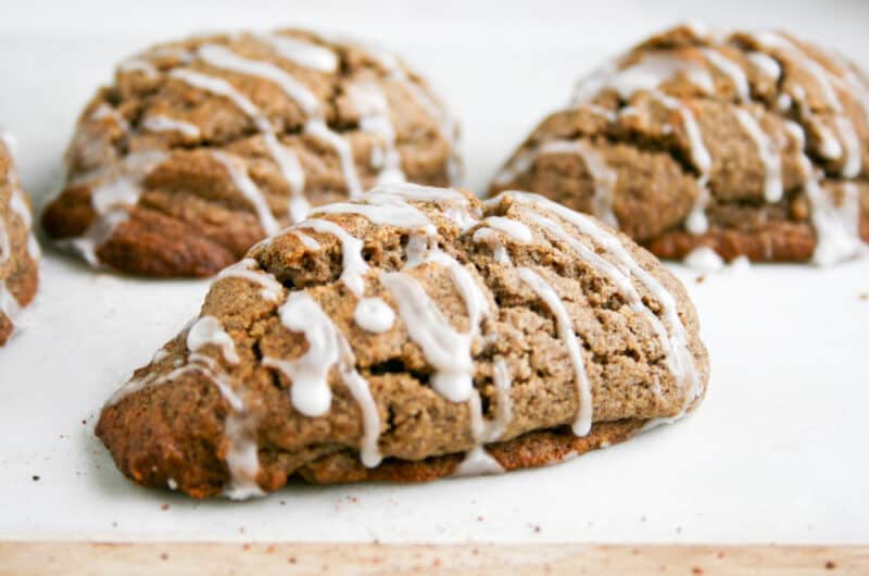 Buckwheat Chai Spiced Scones