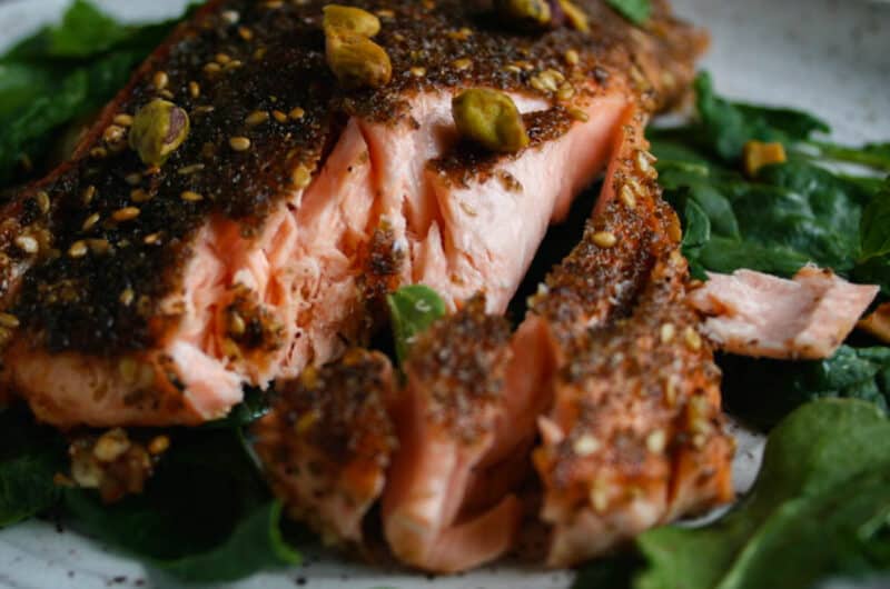 Za'atar Crusted Salmon