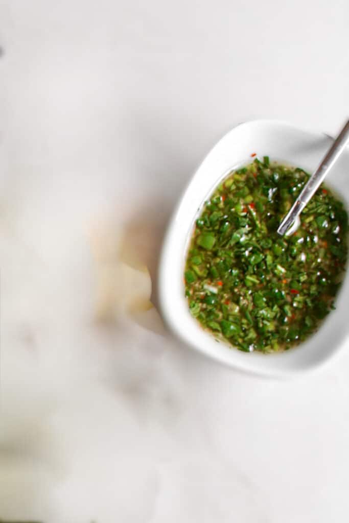 Zesty thai dipping sauce